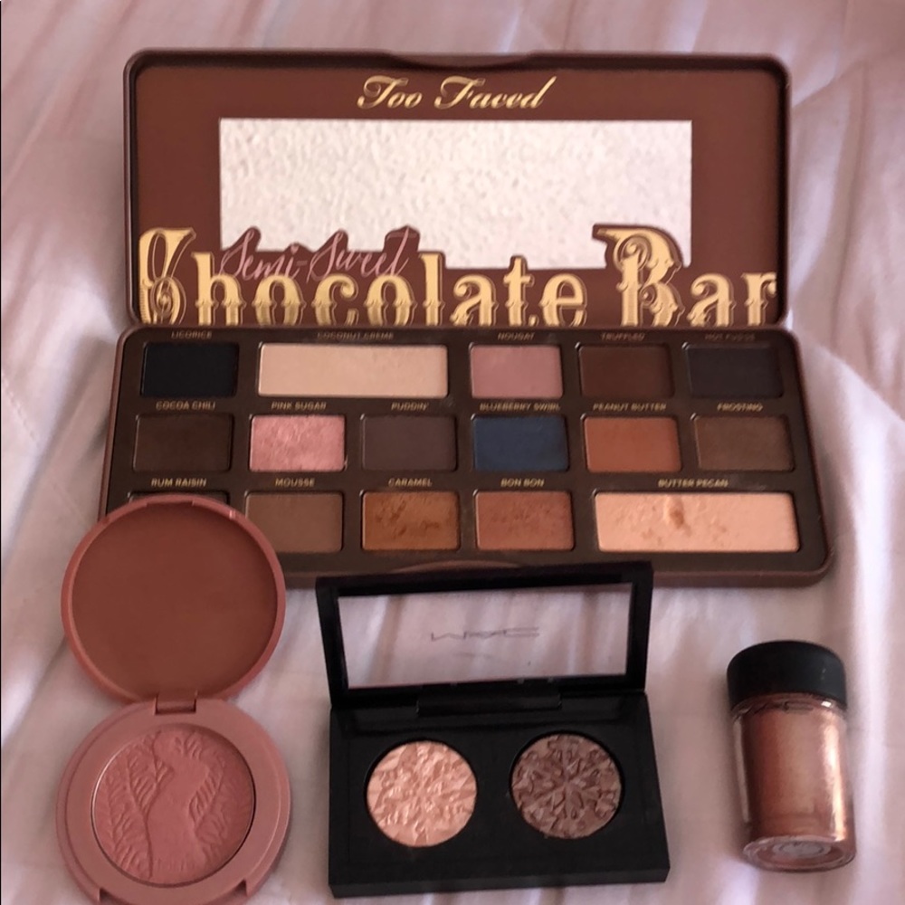 too face palete , tarte blush and mac eyeshadows - Picture 8 of 8